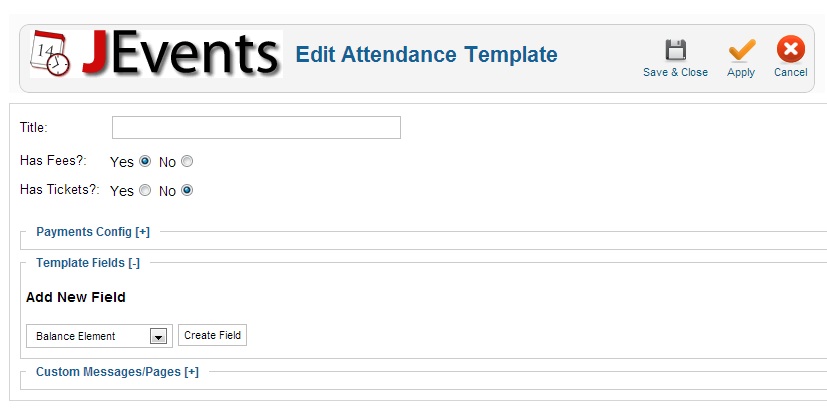 rsvp pro event extra fields template creation